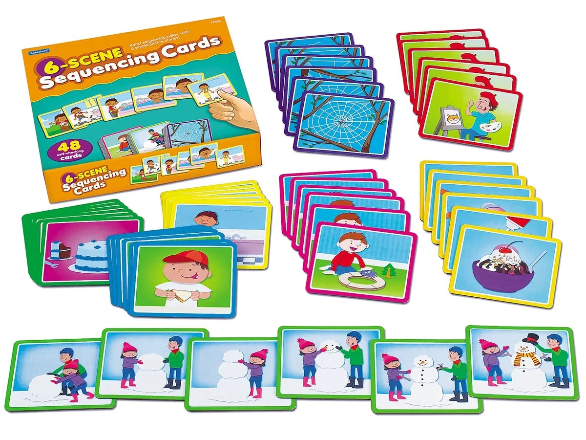 6-Scene Sequencing Cards - US 5847
