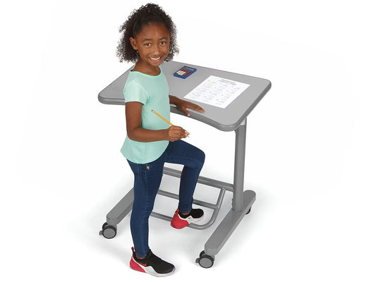 Flex-Space Mobile Standing Desk - Gray - US 2325