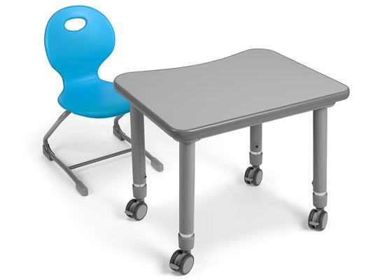 Flex-Space Ergo Bounce Chair and Desk Set - K-Gr. 2 - US 8499
