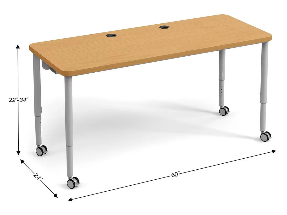 Modern Edge Mobile Media Table - US 9879