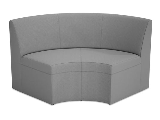 Modern Edge Modular Curved Couch - US 5332