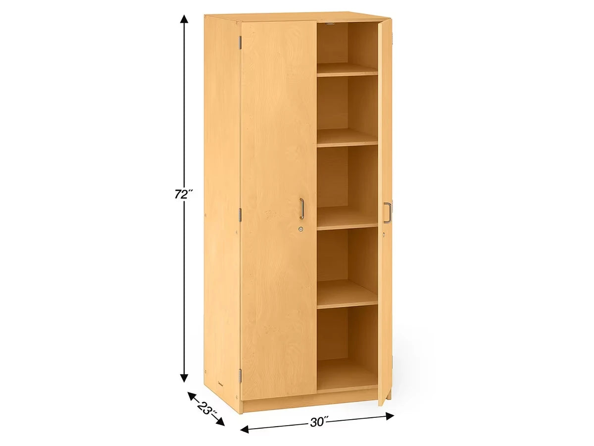Heavy-Duty 6-Foot Locking Storage Cabinet - US 5266