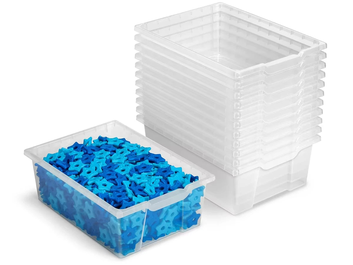 Toddler-Safe See-Inside Bins - Set of 12 - US 5548