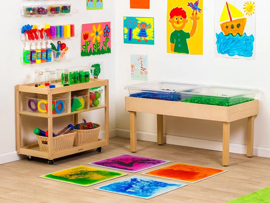 Liquid Floor Tiles - US 9734