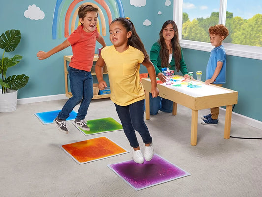 Liquid Floor Tiles - US 9734