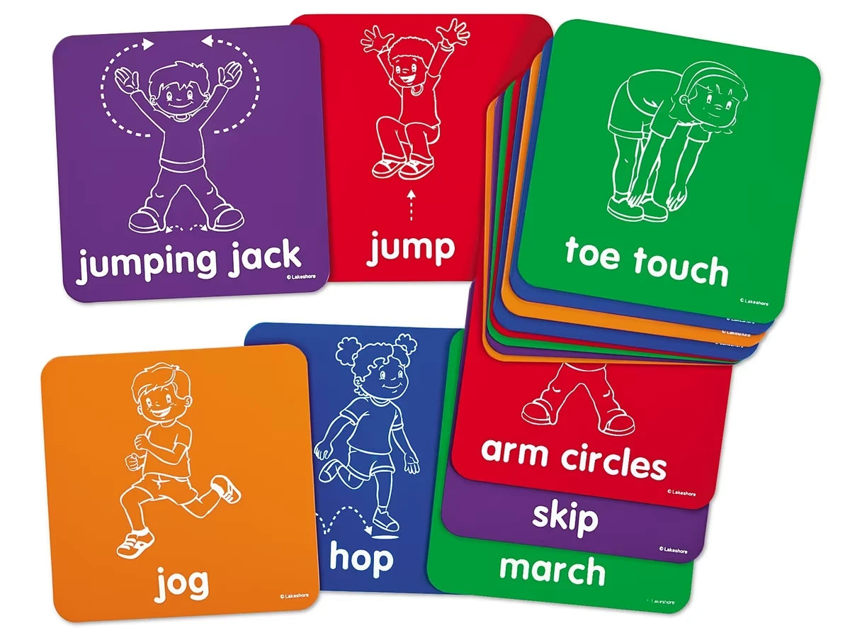 Let’s Get Moving! Activity Mats - US 1112