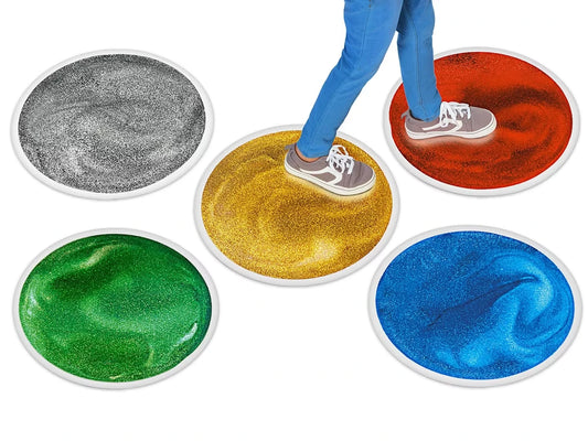 Liquid Glitter Floor Tiles - US 6637