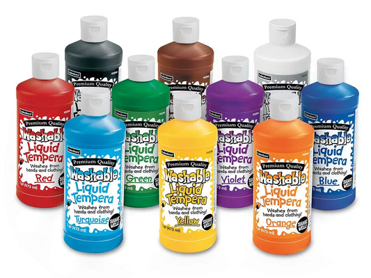 Lakeshore Fully Washable Liquid Tempera Paint - Pint - US 2537