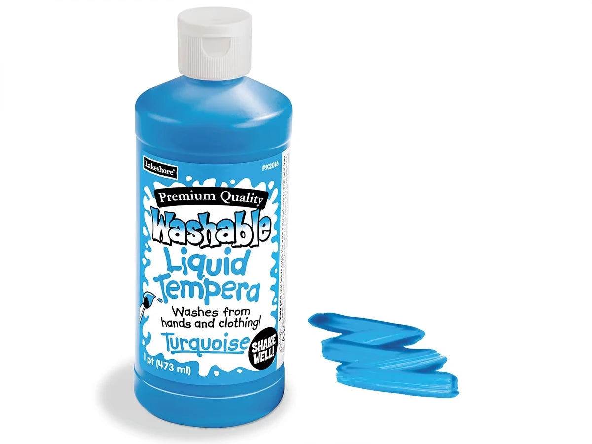 Lakeshore Fully Washable Liquid Tempera Paint - Pint - US 2537