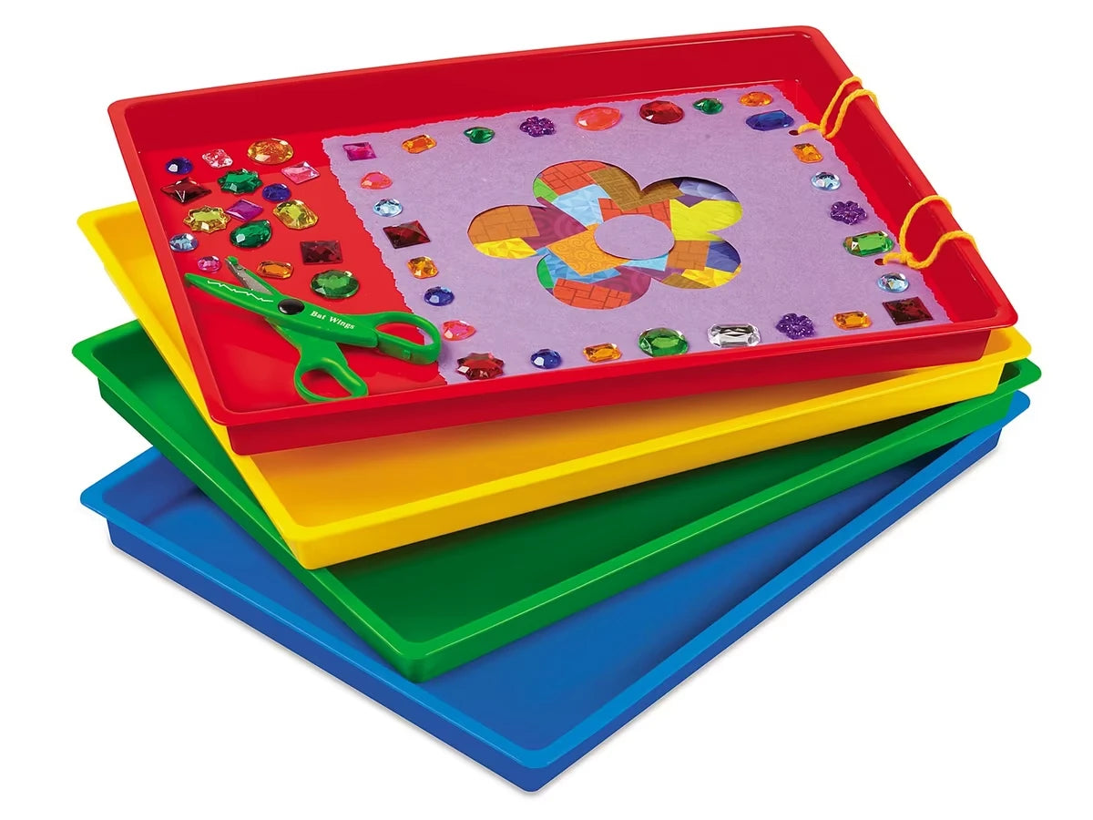 Easy-Clean Craft Trays - Set of 4 - US 3687