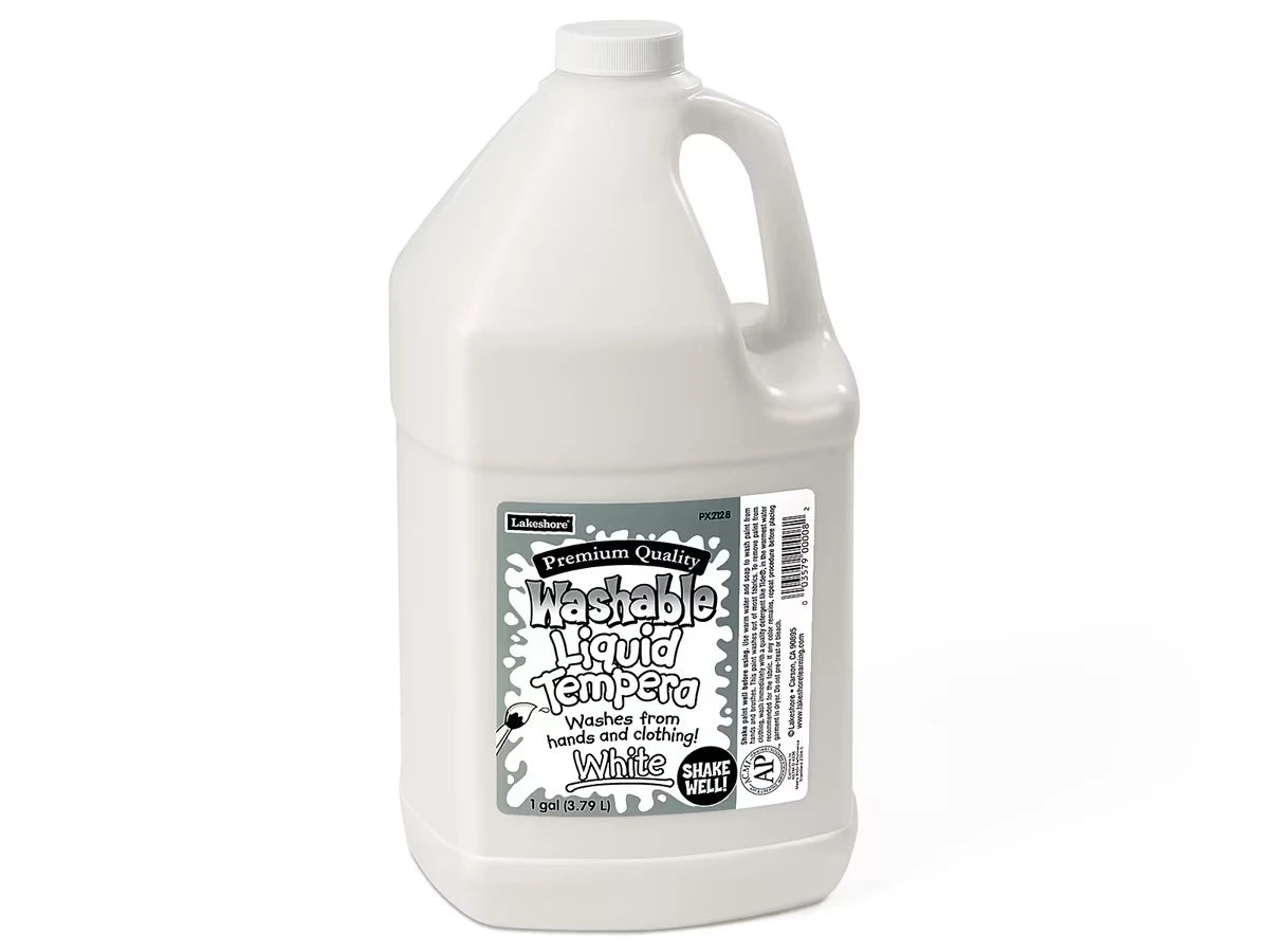 Lakeshore Fully Washable Liquid Tempera Paint - Gallon - US 4079