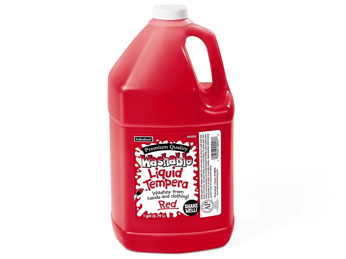 Lakeshore Fully Washable Liquid Tempera Paint - Gallon - US 4079
