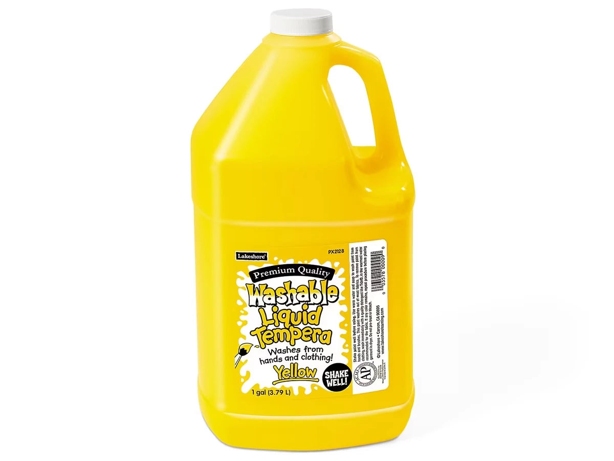 Lakeshore Fully Washable Liquid Tempera Paint - Gallon - US 4079