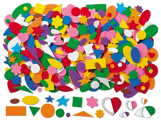 Peel & Stick Flexible Foam Shapes - US 1378