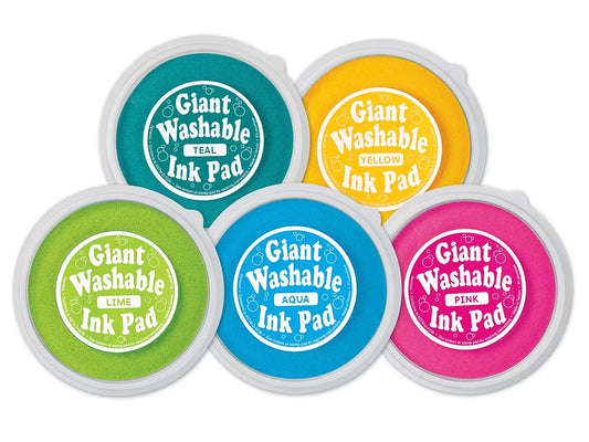 Giant Washable Color Ink Pads - US 6569