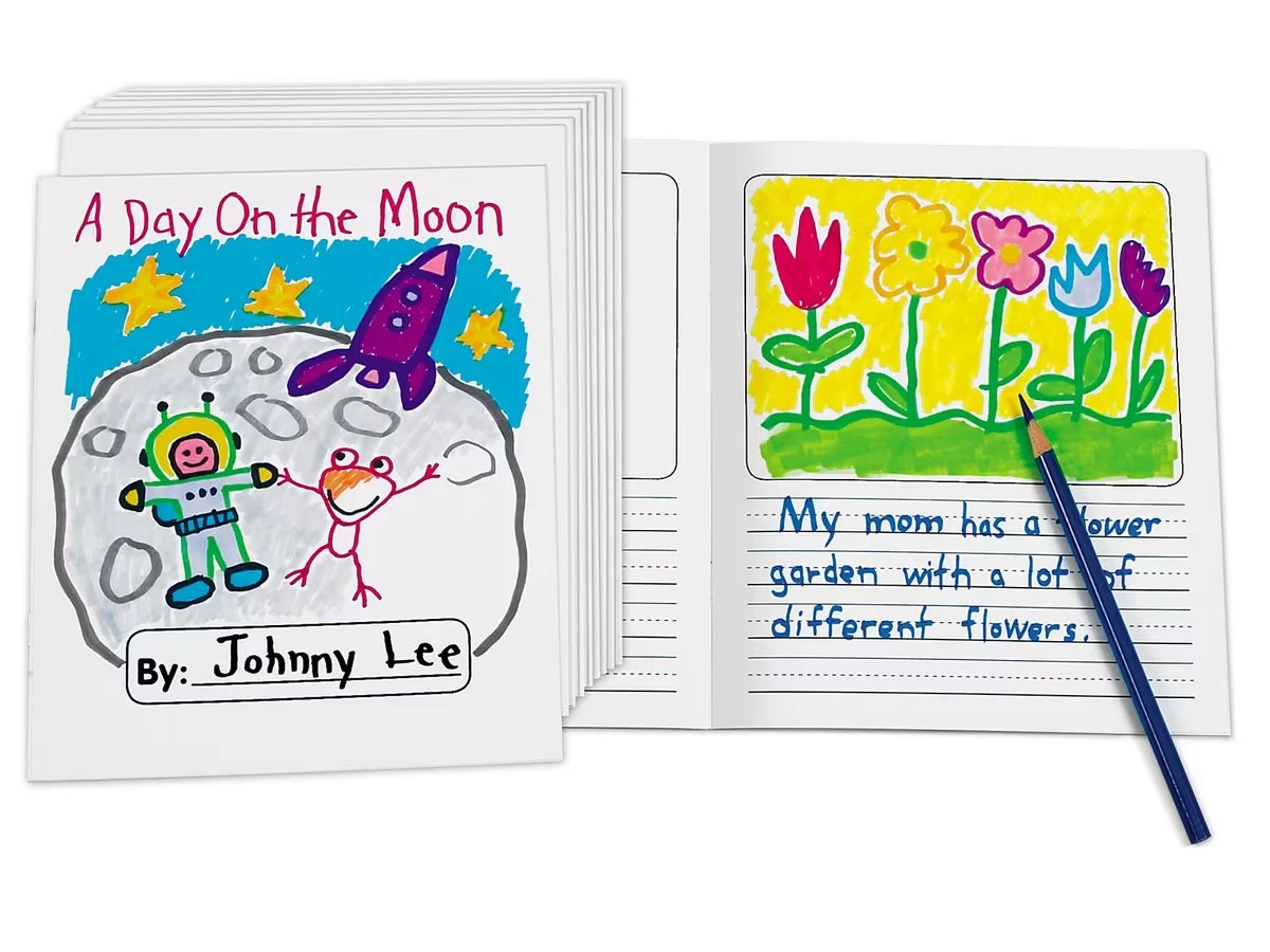 Write-A-Story Blank Books - Set of 10 - US 1027