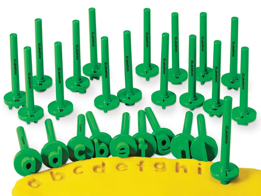 Lowercase Alphabet Dough Stampers - US 8017