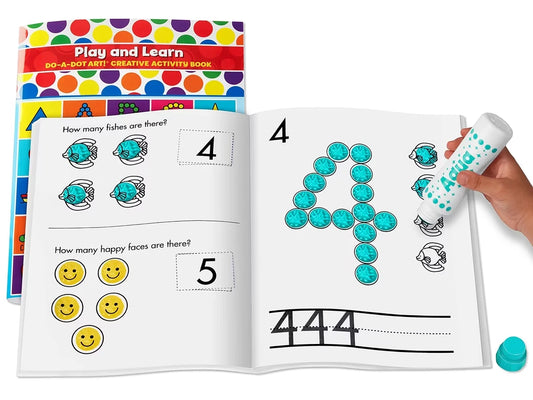 Do-A-Dot Art!® Play & Learn Activity Book - US 3753