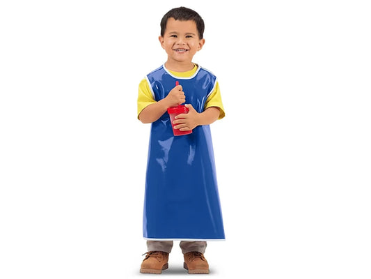 Heavy-Duty Toddler Vinyl Paint Smock - US 7616