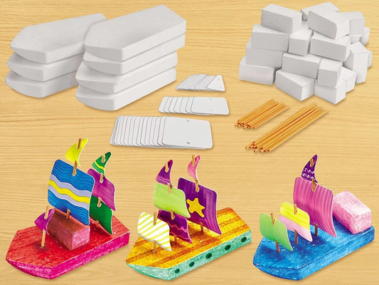 Design & Play STEAM Boats Kit - US 5414