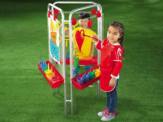 Indoor/Outdoor 3-Station Easel - US 3350