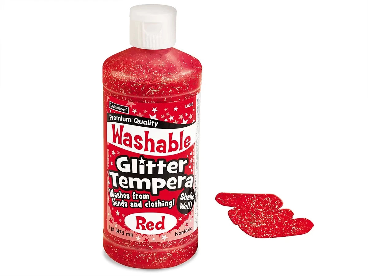 Washable Glitter Tempera Paint - Pint - US 9521
