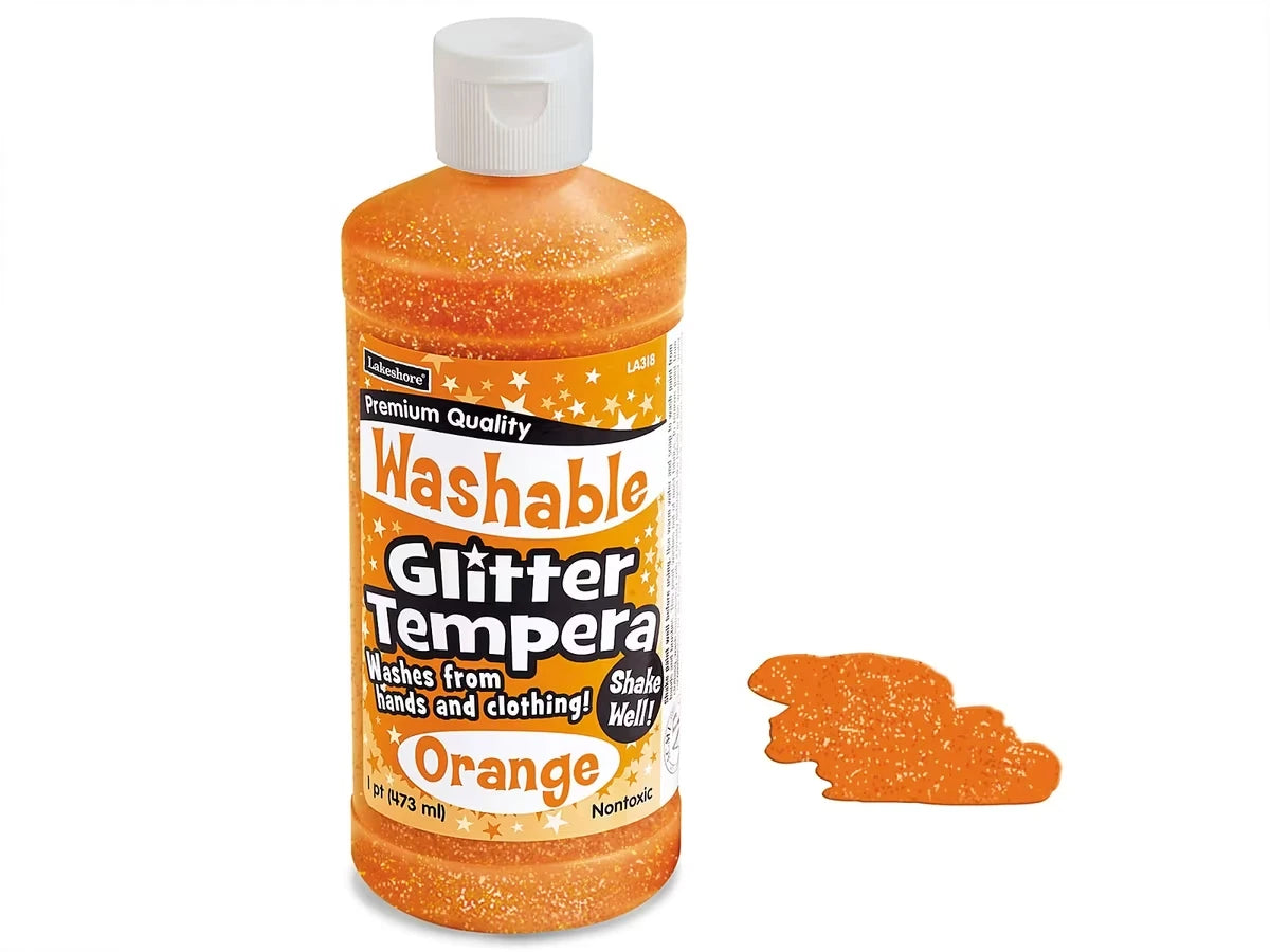 Washable Glitter Tempera Paint - Pint - US 9521