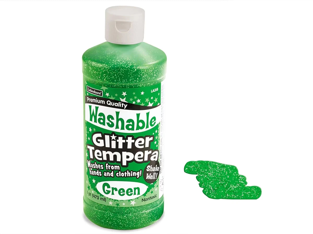 Washable Glitter Tempera Paint - Pint - US 9521