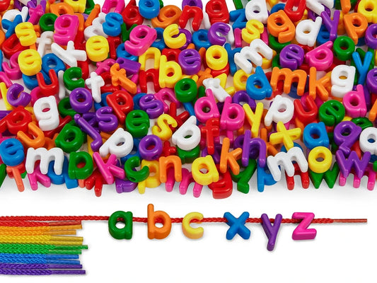 Lace-A-Word Beads - Lowercase - US 4227