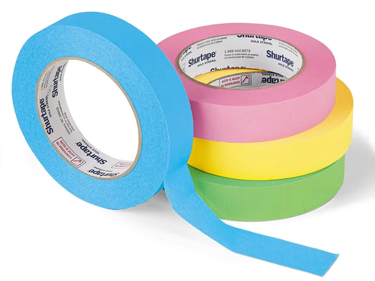 1" Craft Tape Pack - Pastel Colors - US 2413