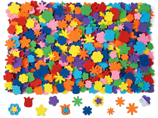 Peel & Stick Foam Flowers - US 1424