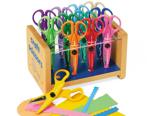 Crinkle-Cut Craft Scissors Center - US 6651