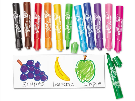 Smelly Markers - Set of 12 - US 7861