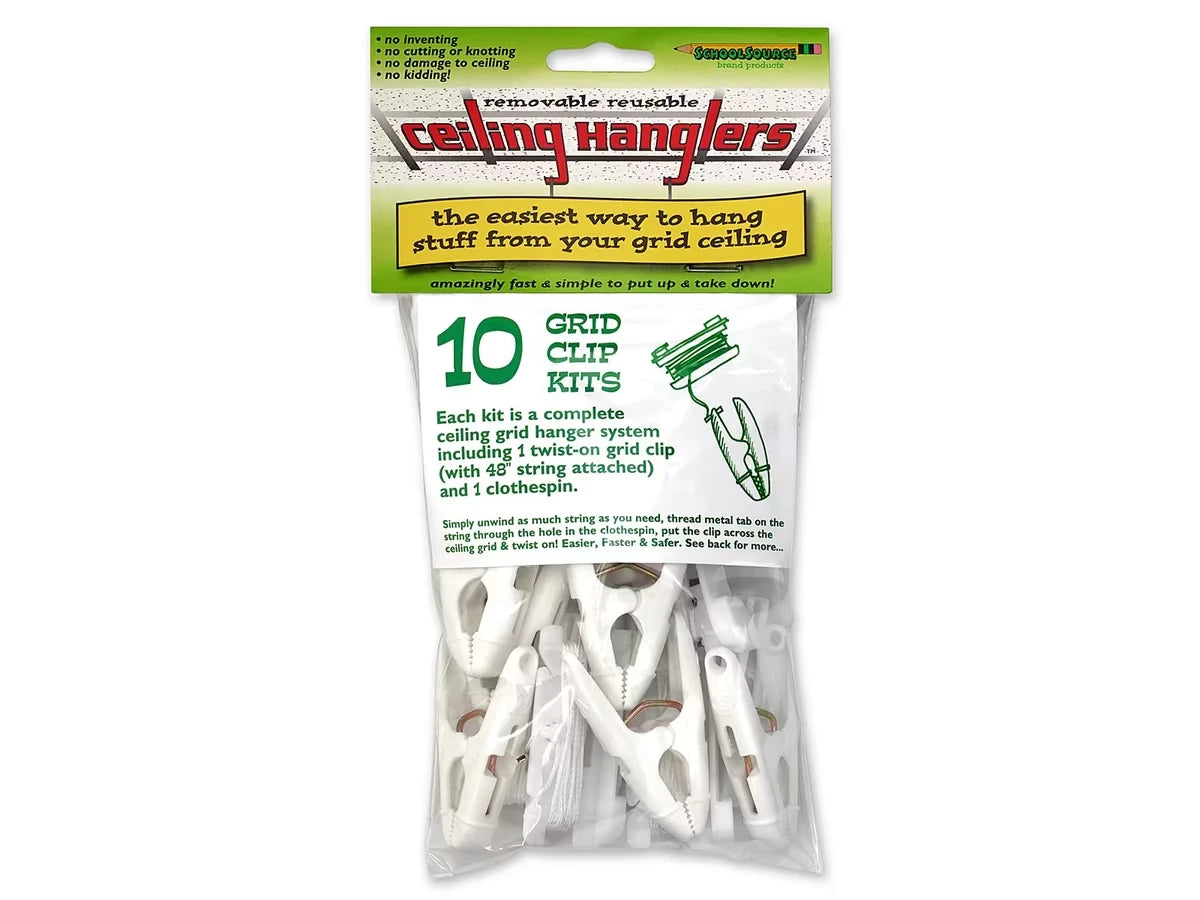 Ceiling Grid Clips - Pack of 10 - US 9928