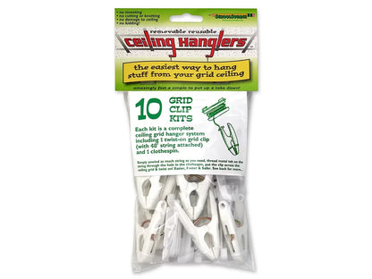 Ceiling Grid Clips - Pack of 10 - US 9928