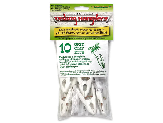 Ceiling Grid Clips - Pack of 10 - US 9928