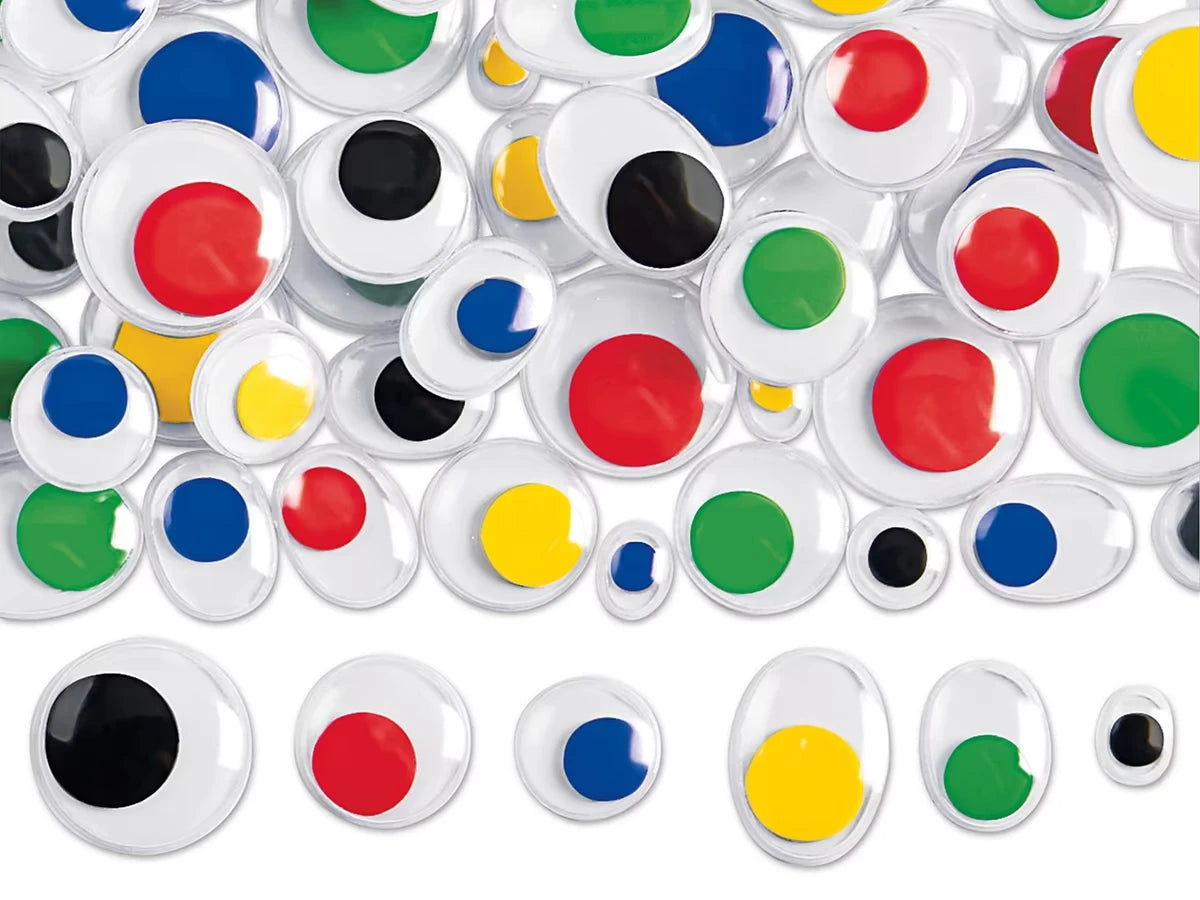 Colored Wiggly Eyes - US 5514