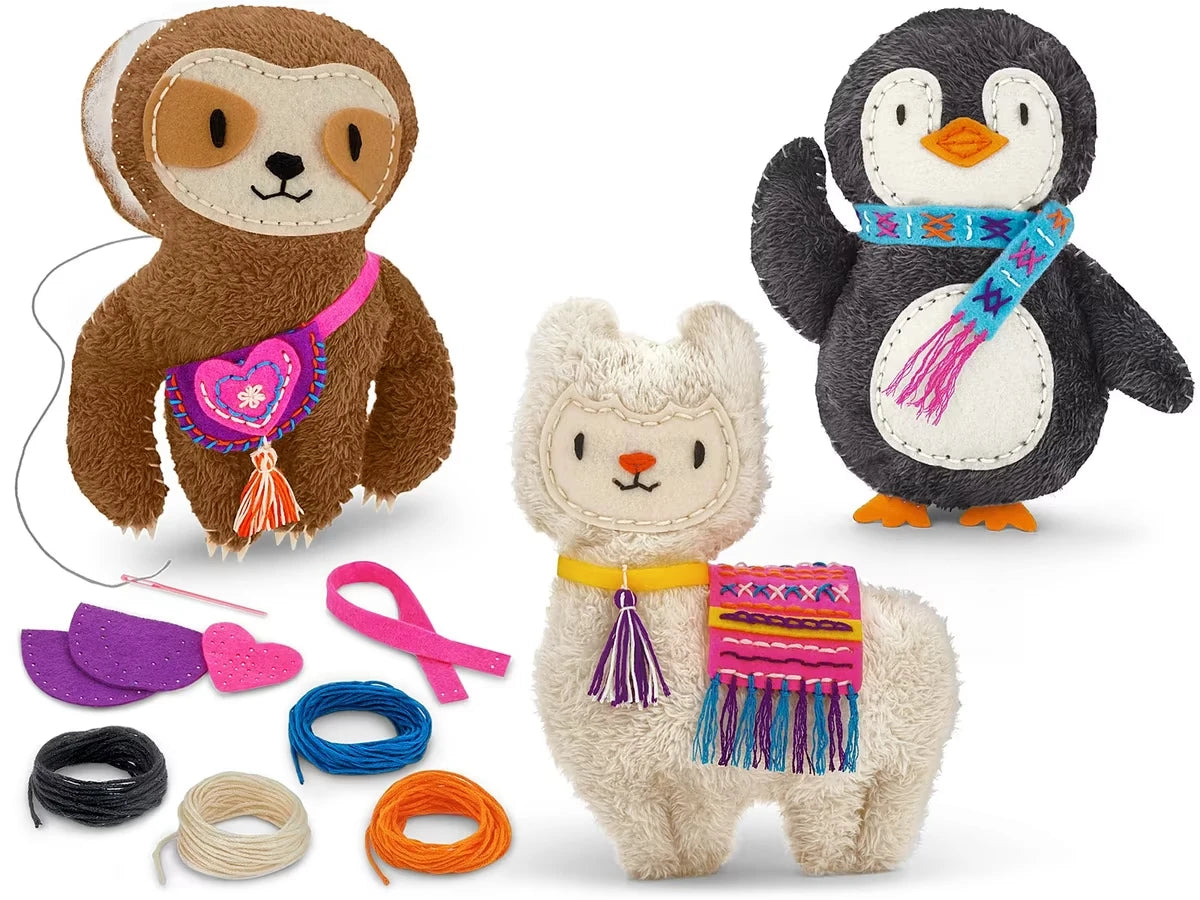 Sew Easy! Stuffed Animals - Complete Set - US 8749