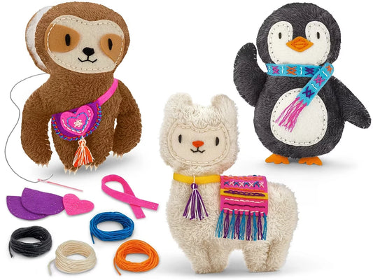 Sew Easy! Stuffed Animals - Complete Set - US 8749