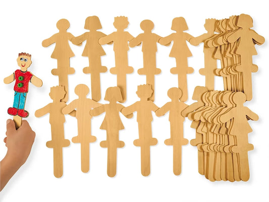 Jumbo People Sticks - US 5857