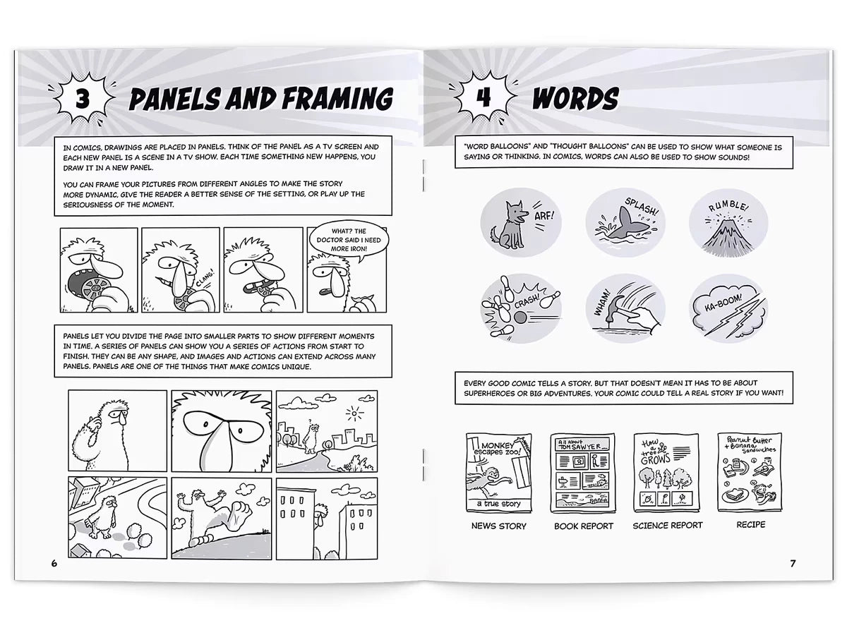 My Comic Book® Create-Your-Own Comic Kit - US 6049