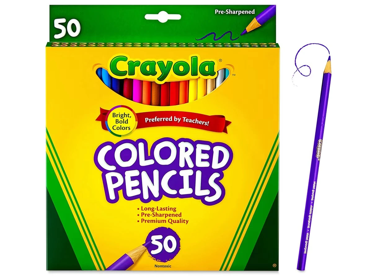 Crayola® Colored Pencils - Set of 50 - US 4180