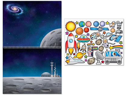 Amazing Adventures Reusable Sticker Pad - US 2845