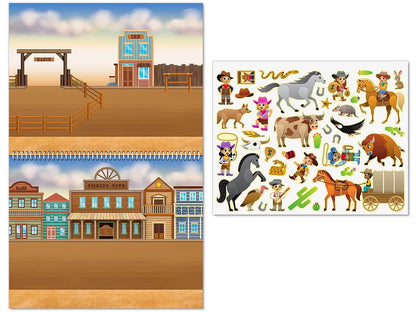 Amazing Adventures Reusable Sticker Pad - US 2845