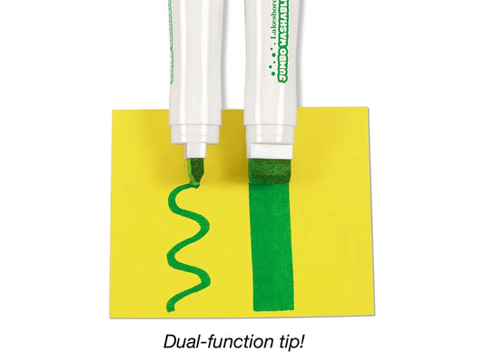 Jumbo Washable Markers - Set of 6 - US 5395