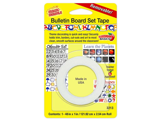 Removable Bulletin Board Set Tape - US 7003