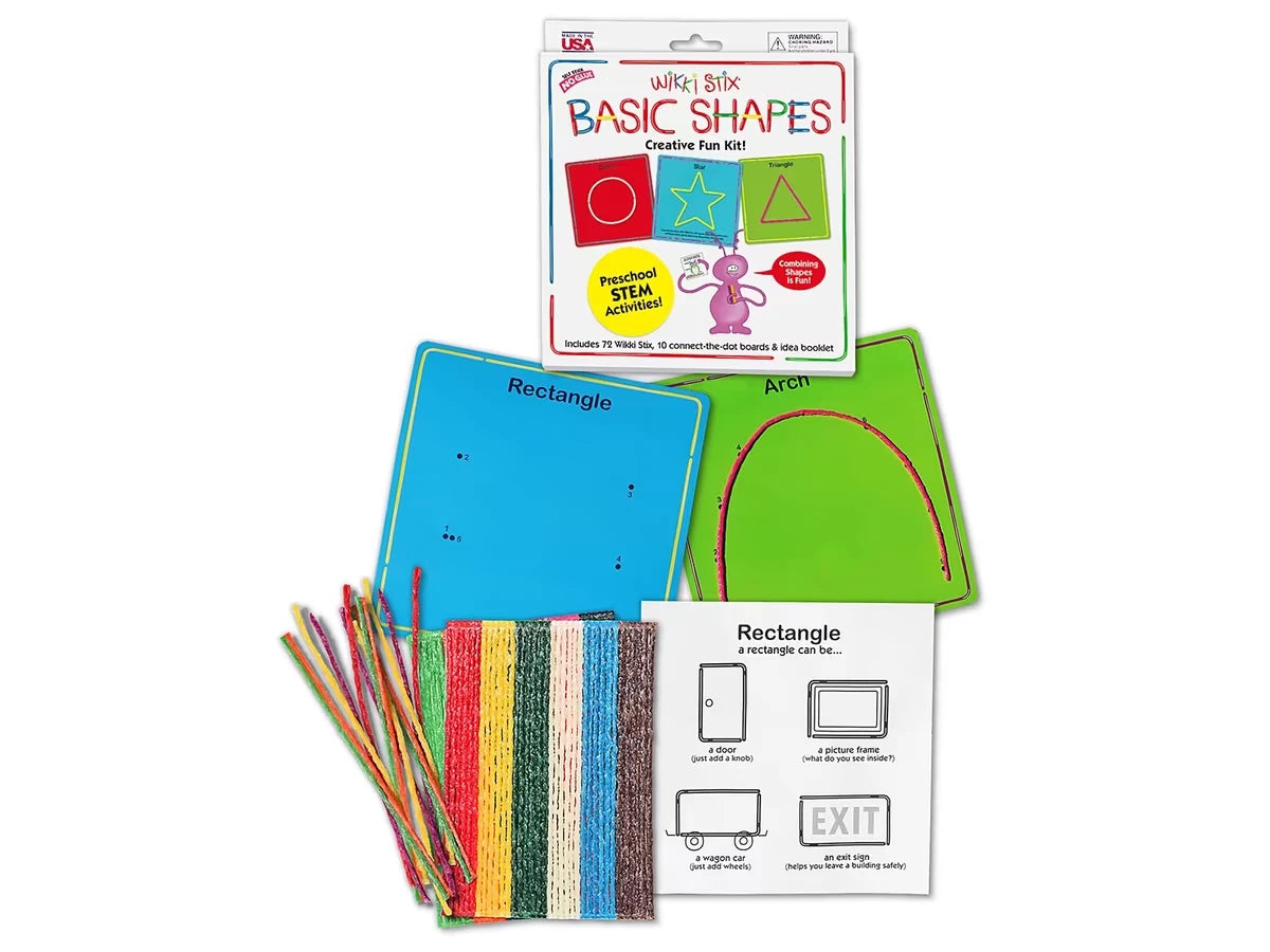 Wikki Stix® Basic Shapes Kit - US 4894