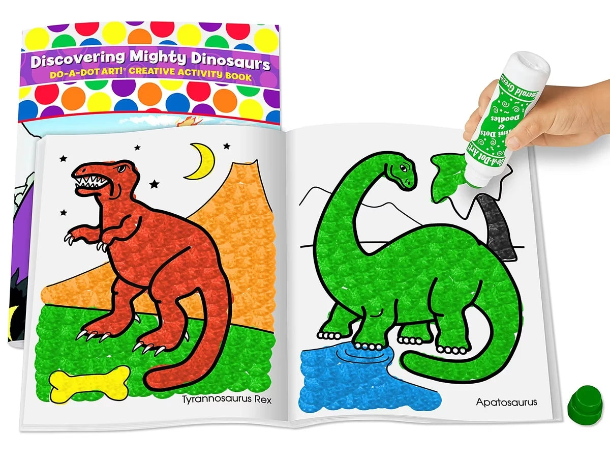 Do-A-Dot Art!® Discovering Mighty Dinosaurs Activity Book - US 6750
