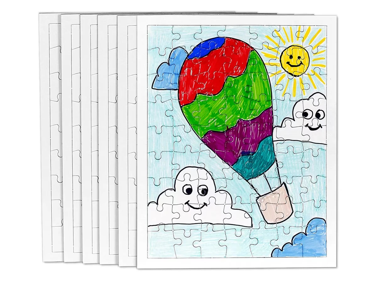 Design-Your-Own Large Puzzles - Set of 6 - US 6265