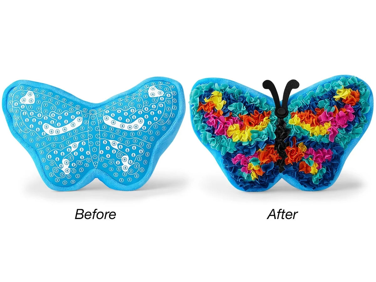 Cozy Creations! Butterfly Craft Pillow - US 3556